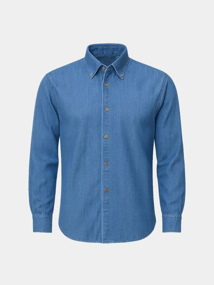 Elegant Denim Shirt - Manly Man