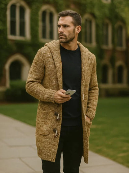 Himalaya Knit Hooded Jacket - Manly Man