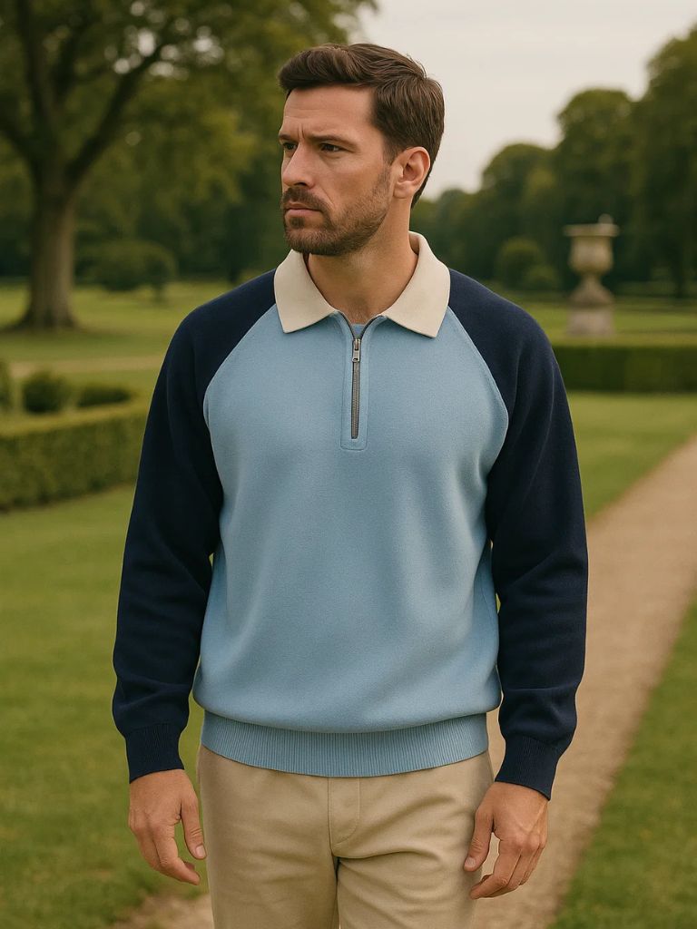 Essential Polo Sweater - Manly Man
