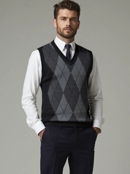 Academic Essential Knit Vest - Manly Man
