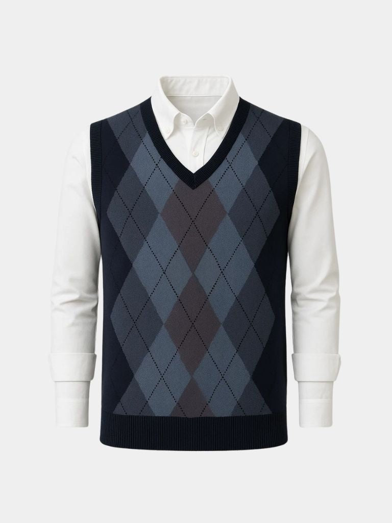 Academic Essential Knit Vest - Manly Man