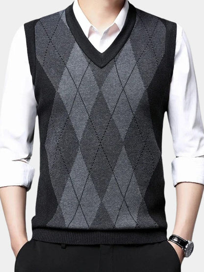 Academic Essential Knit Vest - Manly Man