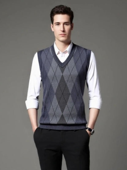 Academic Essential Knit Vest - Manly Man