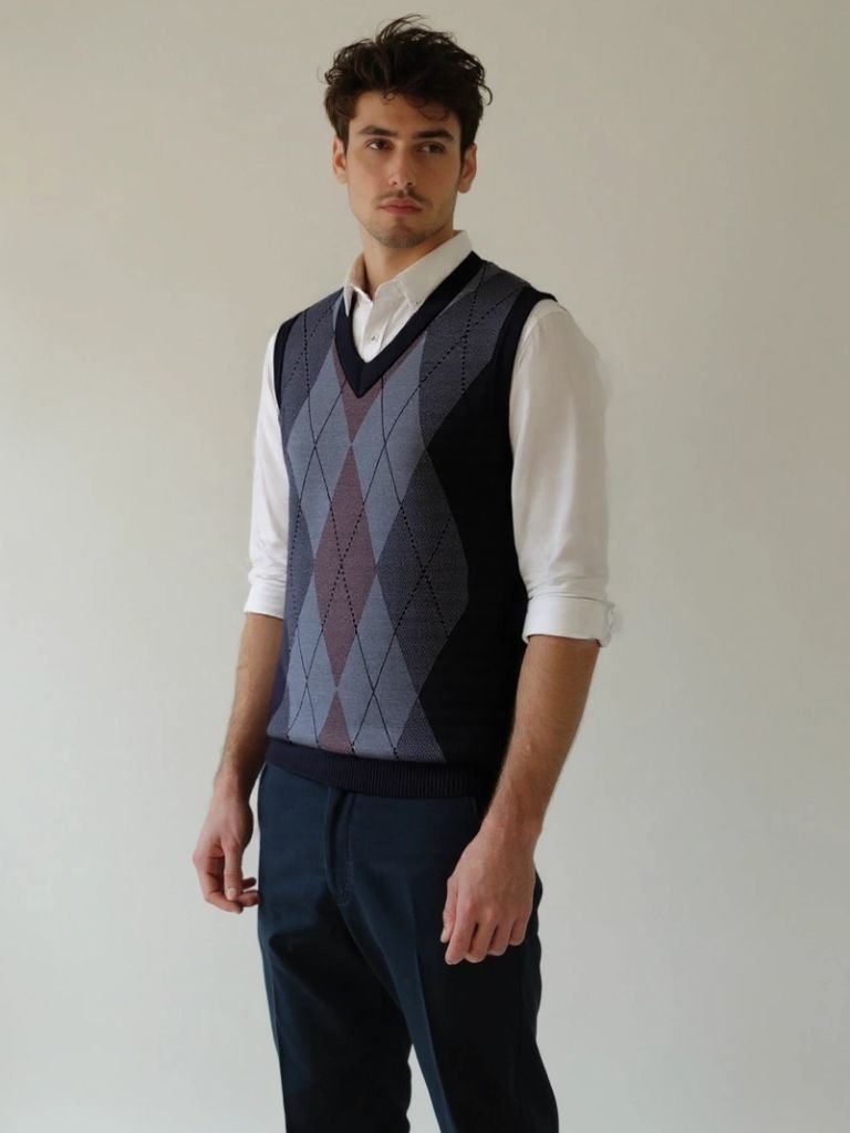 Academic Essential Knit Vest - Manly Man