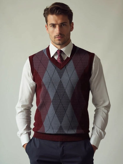 Academic Essential Knit Vest - Manly Man