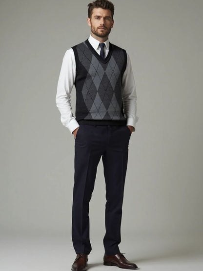 Academic Essential Knit Vest - Manly Man