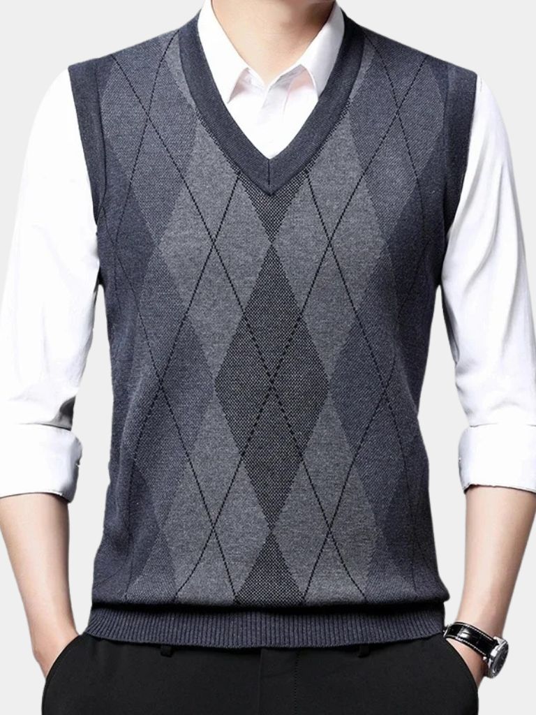 Academic Essential Knit Vest - Manly Man