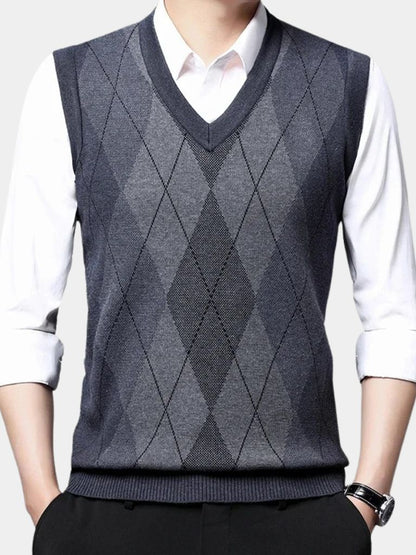Academic Essential Knit Vest - Manly Man