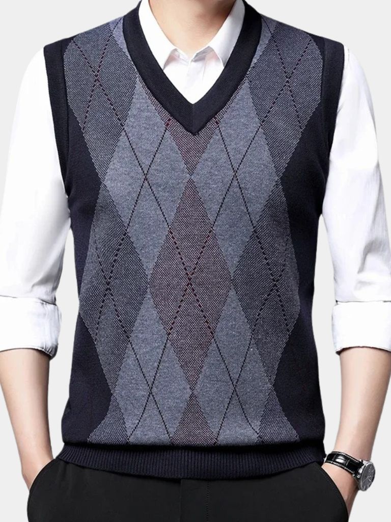 Academic Essential Knit Vest - Manly Man