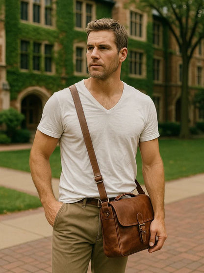 Albo Classic Linen V Neck T-Shirt – Manly Man