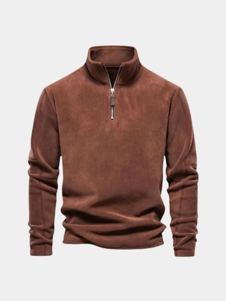 Alpine Quarter-Zip Sweater - Manly Man