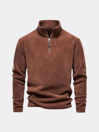 Alpine Quarter-Zip Sweater - Manly Man