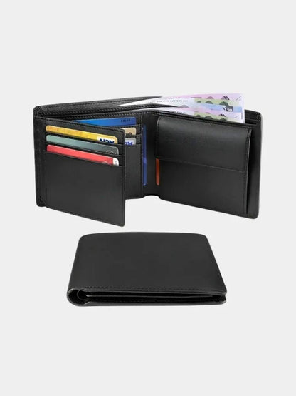 Anti RFID Leather Wallet - Manly Man