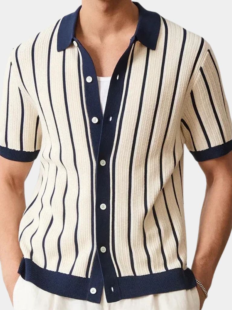 Atlantic Frame Knit Polo – Manly Man