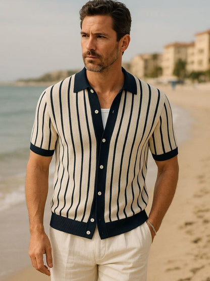 Atlantic Frame Knit Polo – Manly Man