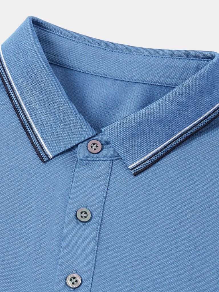 Azure Classic Polo – Manly Man