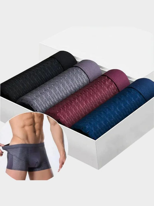 Bamboo Fiber Boxer Shorts - All-Day Comfort - Manly Man
