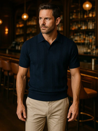 Beige Ancien Polo - Manly Man