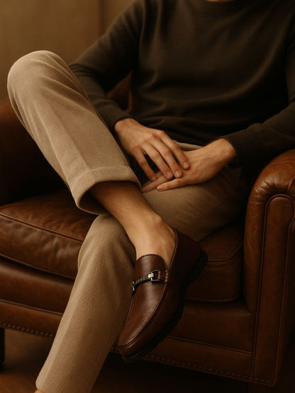 Belgravia Leather Loafers - Manly Man