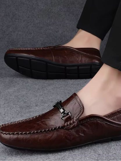 Belgravia Leather Loafers - Manly Man