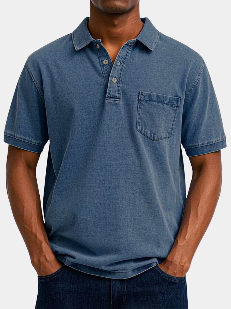 Bethlehem Blues Polo Shirt – Manly Man