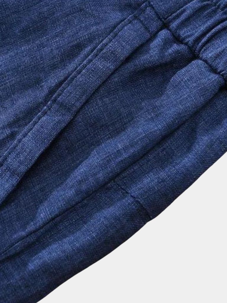 Bleu Horizon Linen Shorts - Manly Man