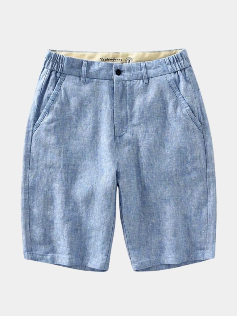 Bleu Horizon Linen Shorts - Manly Man