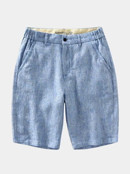 Bleu Horizon Linen Shorts - Manly Man
