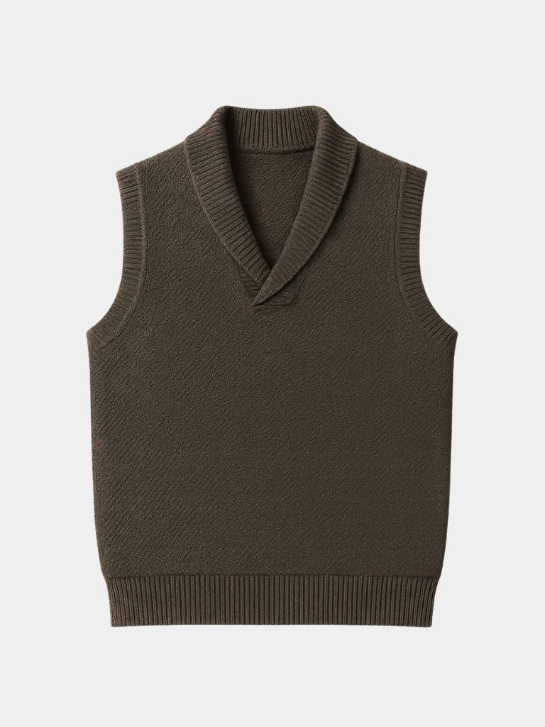 British Knit Vest Waistcoat - Manly Man