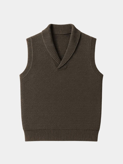 British Knit Vest Waistcoat - Manly Man