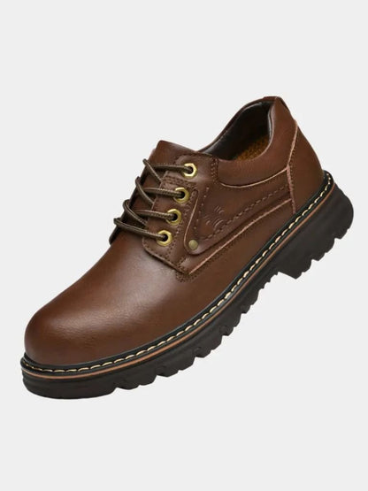 British Leather Elegant Oxford Shoes - Manly Man