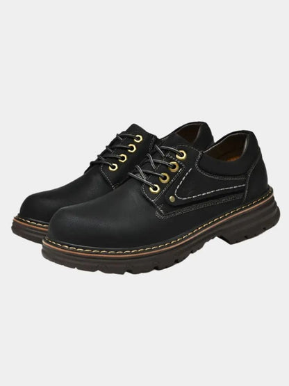 British Leather Elegant Oxford Shoes - Manly Man