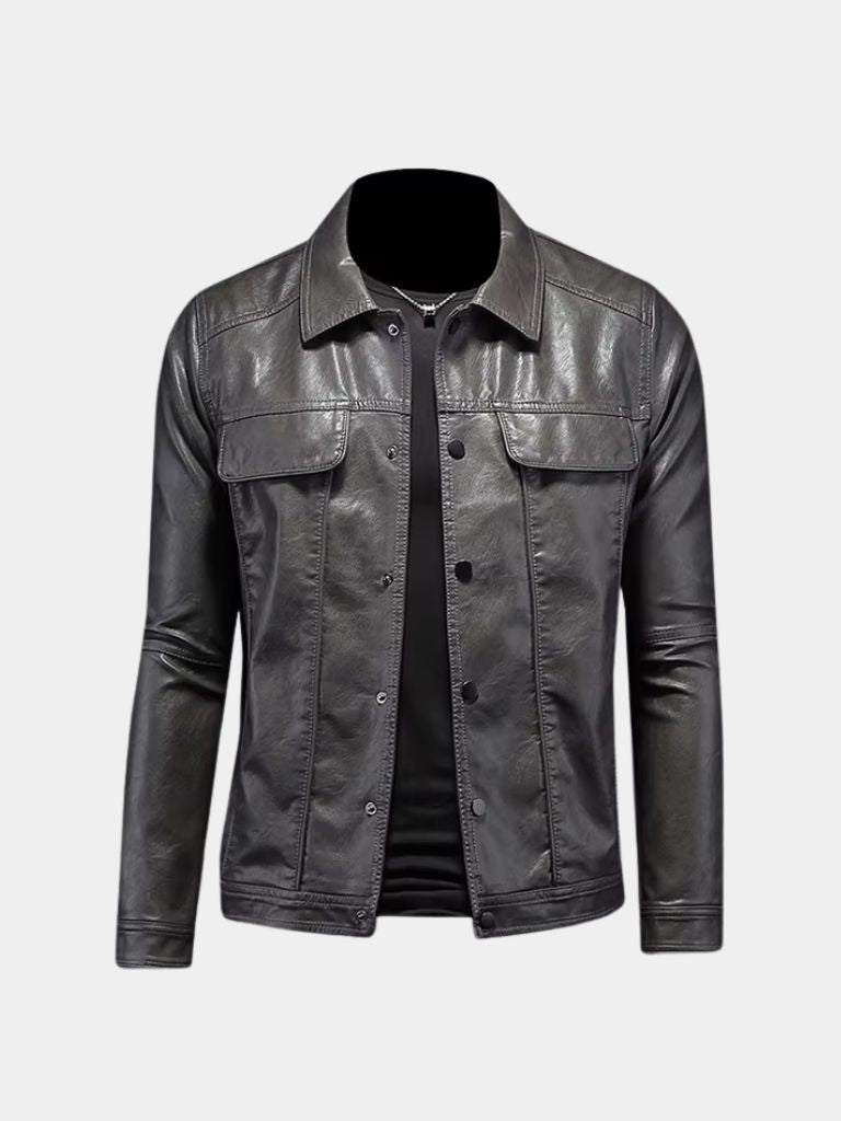 Bronze Rebel Leather Jacket – Manly Man
