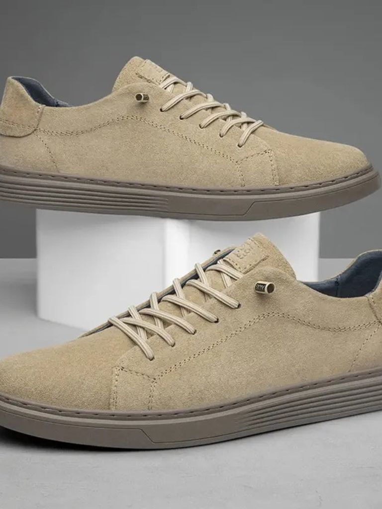 Braune Wildlederschuhe - Manly Man