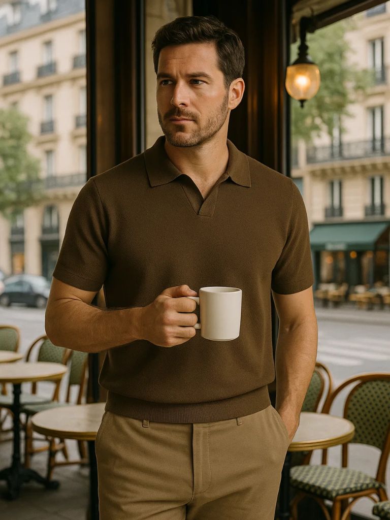 Brownstone Polo Shirt – Manly Man
