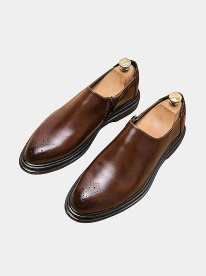 Mocasines de piel Brun Prestige - Manly Man