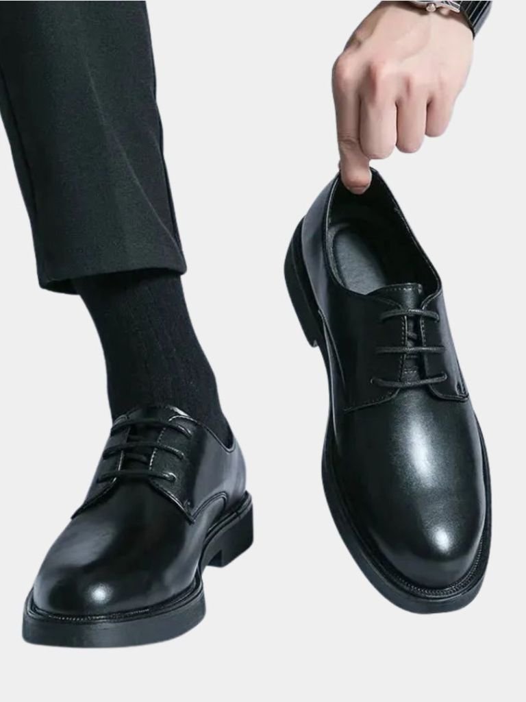 Zapatos de cuero Burlington Heritage - Hombre varonil