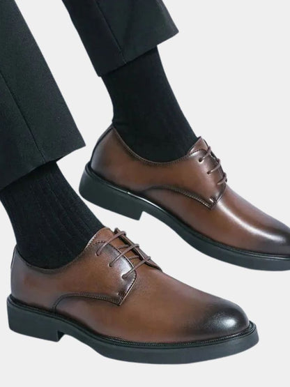 Zapatos de cuero Burlington Heritage - Hombre varonil