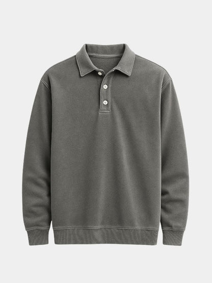 Canyon Mist Long Sleeve Polo Shirt – Manly Man