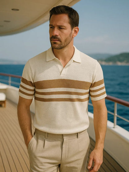Caramel Lineage Polo – Manly Man