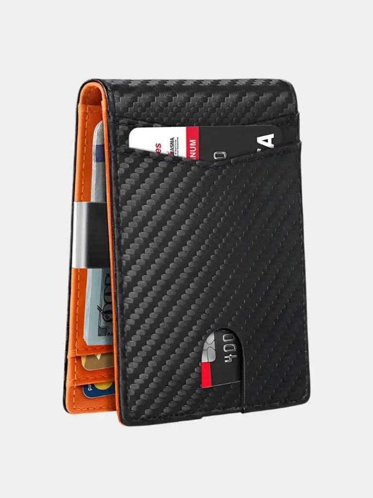 Carbon Fiber Anti RFID Minimalist Wallet - Manly Man