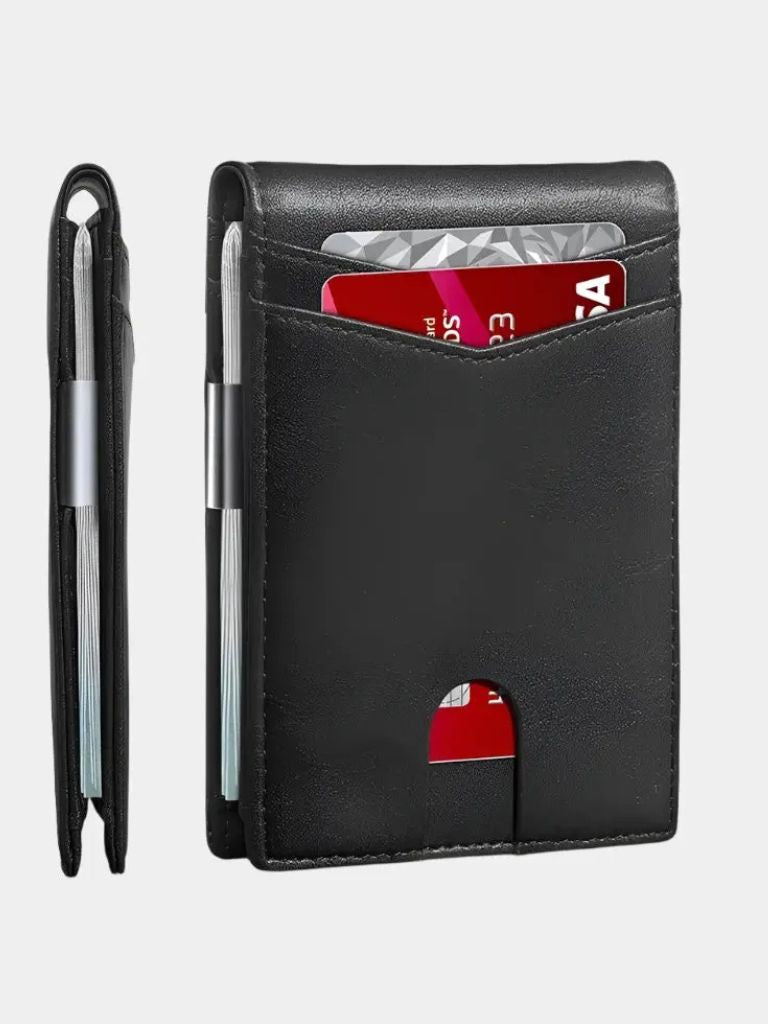 Carbon Fiber Anti RFID Minimalist Wallet - Manly Man