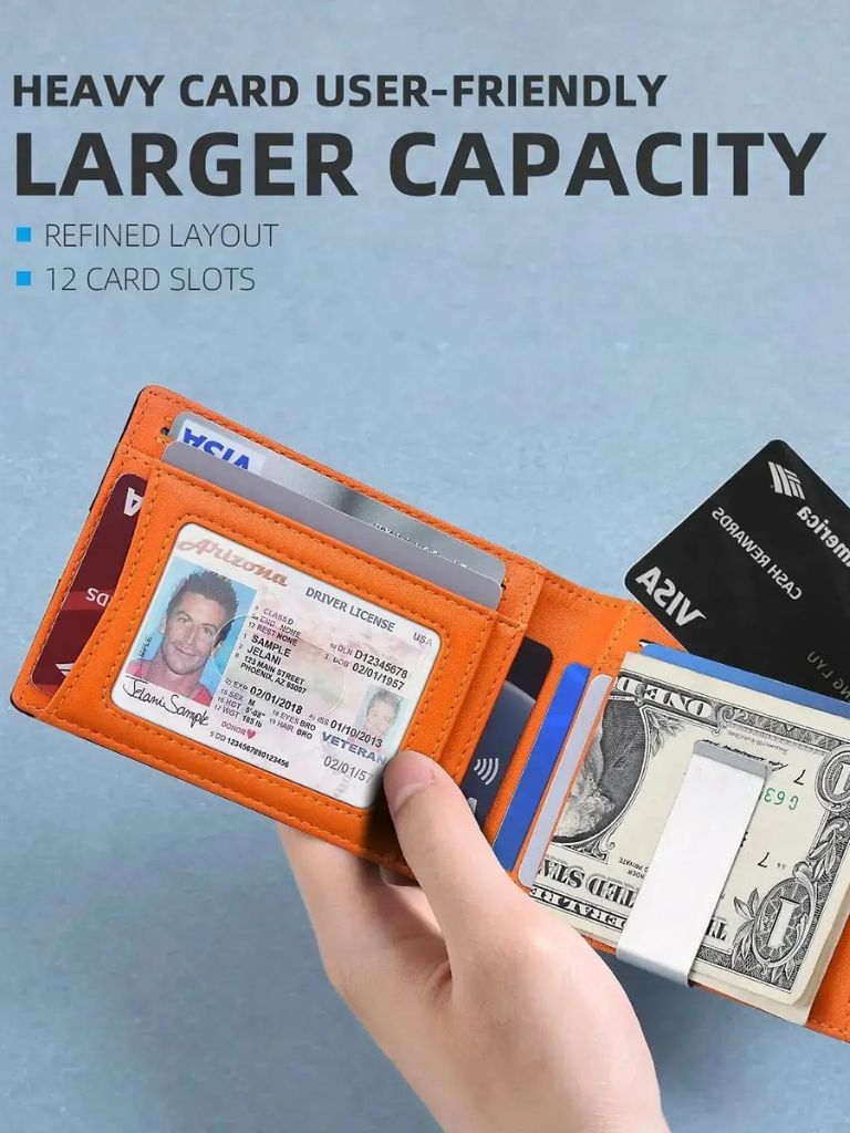 Carbon Fiber Anti RFID Minimalist Wallet - Manly Man