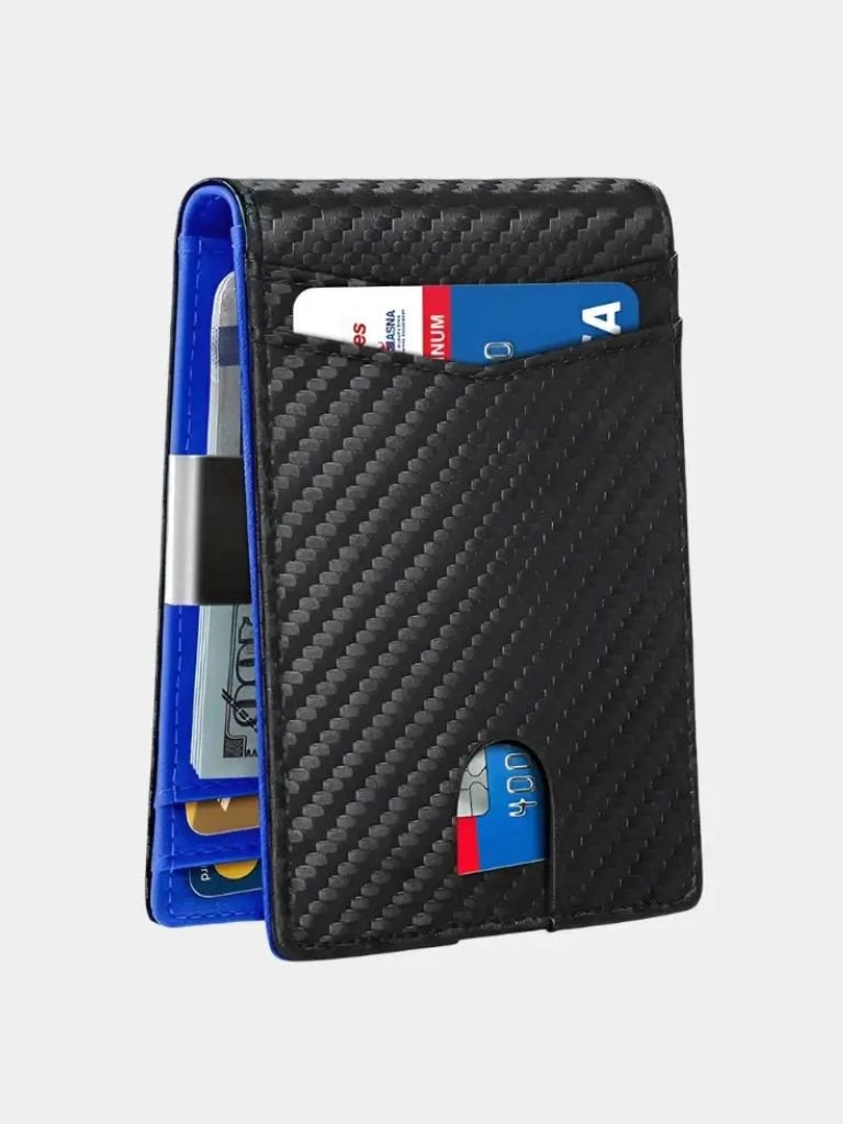 Carbon Fiber Anti RFID Minimalist Wallet - Manly Man