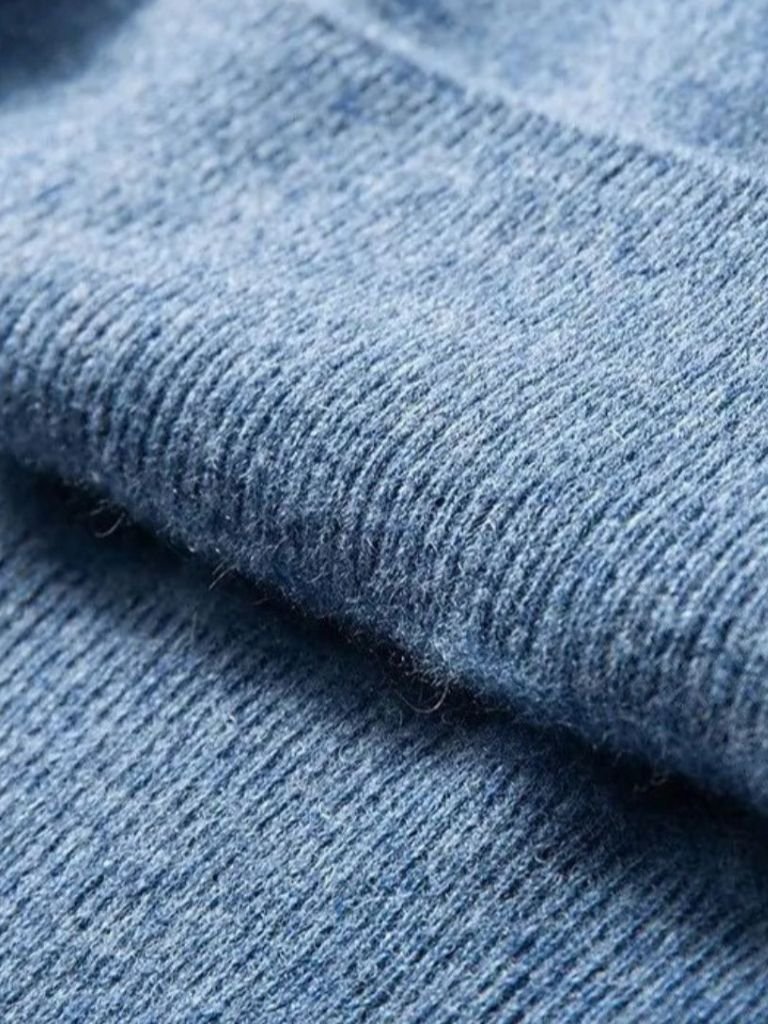 Cashmere V Neck Knitwear Sweater - Manly Man