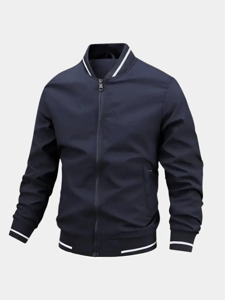 Casual Baseball Bomber Jacket - Manly Man