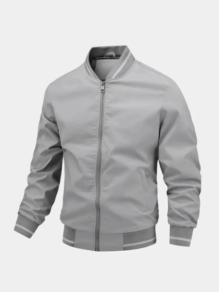 Casual Baseball Bomber Jacket - Manly Man