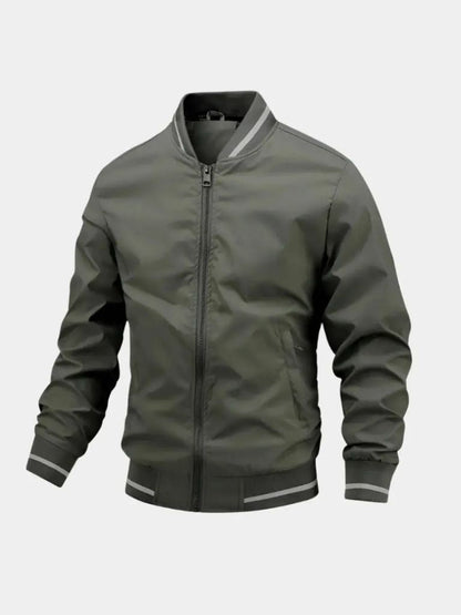 Casual Baseball Bomber Jacket - Manly Man