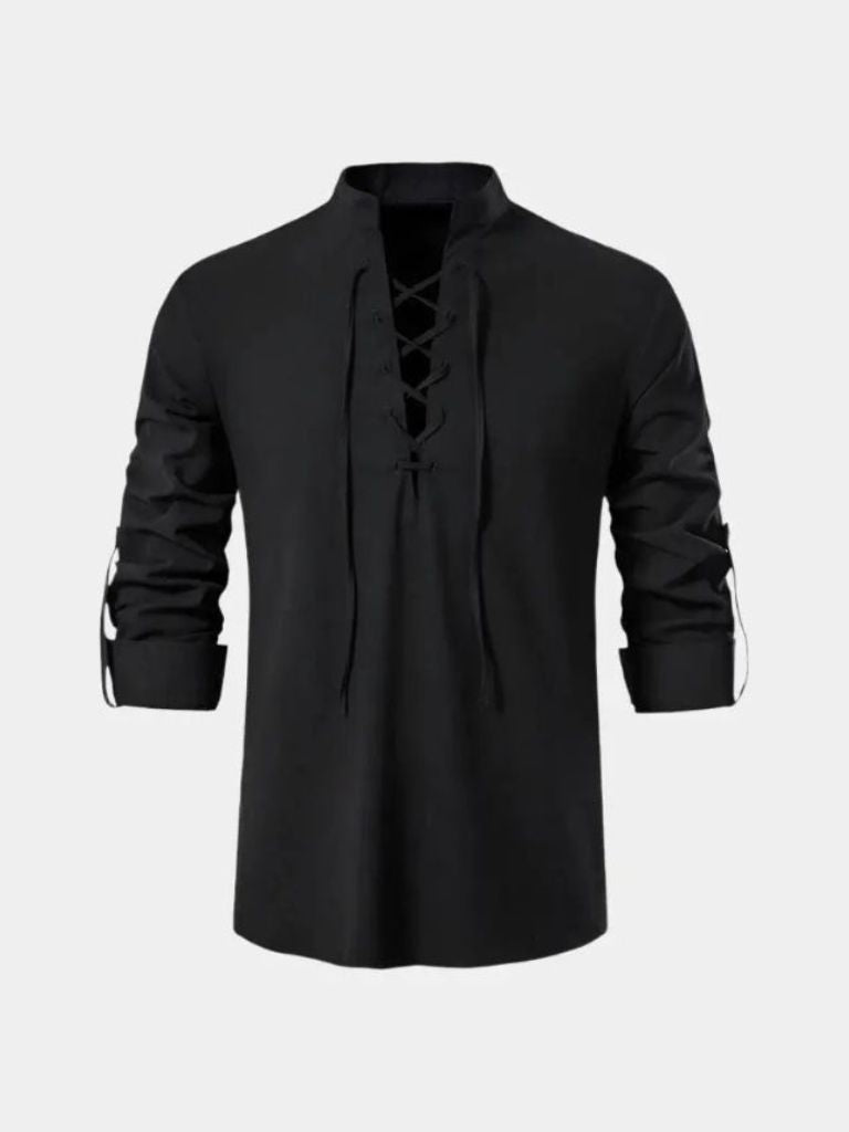 Casual Blouse Long Sleeve T-Shirt - Manly Man