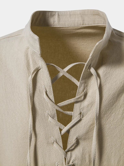 Casual Blouse Long Sleeve T-Shirt - Manly Man